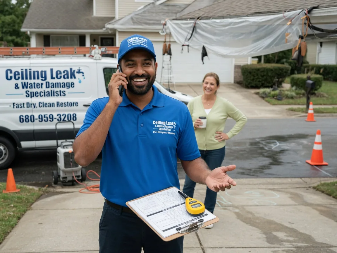 Ceiling Leak Cleanup Greeley, NE FAQs